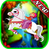 Masha and the horse adventures icon