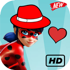 Super Ladybug Chibi Run-icoon