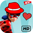 Super Ladybug Chibi Run آئیکن