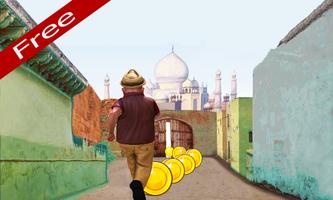 Subway old man running - pro پوسٹر