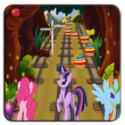 Rainbow Dash Subway Runner -prank little pony आइकन