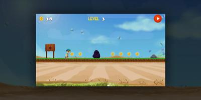 Bean Run: Running Mr Pean Game screenshot 1