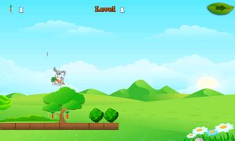Rabbit And Carrots Run Game captura de pantalla 3