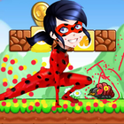 Super Ladybug Subway Runner آئیکن