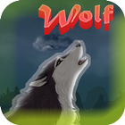 Wolf Running Game أيقونة