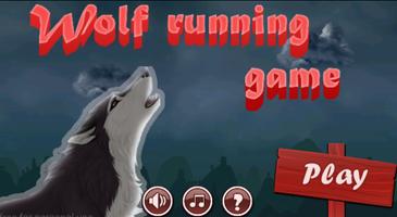 Wolf Running Game Cartaz