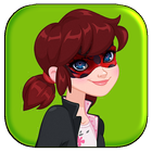 Girl Chibi 🐞 Ladybug the Run icon