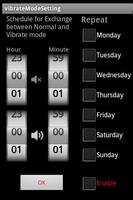 برنامه‌نما auto vibrate mode set عکس از صفحه