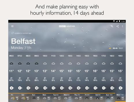 BBC Weather 截图 9