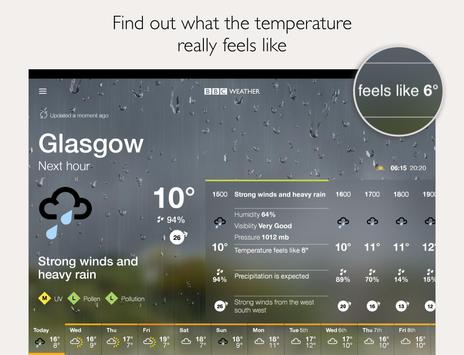 BBC Weather 截图 12