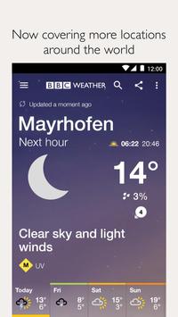 BBC Weather 截图 1