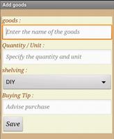 Shopping list screenshot 2