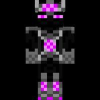 Ender King Skin For MINECRAFT पोस्टर