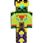 King Zombie Skin For MINECRAFT आइकन