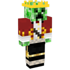 King Creeper Skin For MINECRAFT simgesi