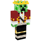 King Creeper Skin For MINECRAFT आइकन