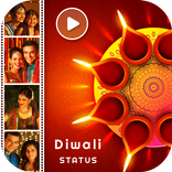 Diwali Video Status Maker - Diwali Wishes Video