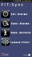 fit:Sync - Alarm Sync 4 fitbit ポスター