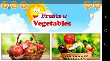 Fruits & Vegitable Learning for Kids Affiche