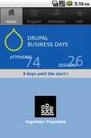 Drupal Business Days plakat