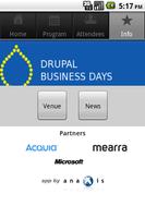 برنامه‌نما Drupal Business Days عکس از صفحه