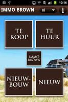 Immo Brown Knokke poster