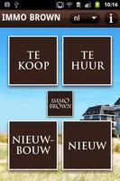 Immo Brown Knokke Affiche