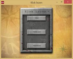 Leren Klok Lezen 海報