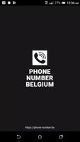 Phone Number Belgium 포스터