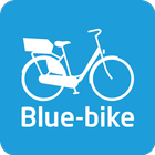 Blue bike icon