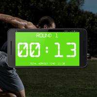 Entrainement par intervalles - Chronomètre fitness capture d'écran 2