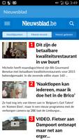 Kranten België - gratis nieuws imagem de tela 1