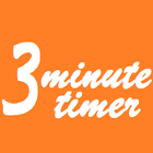3 minute timer ícone