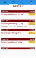 BeterLeven gewicht / bloeddruk Ekran Görüntüsü 1