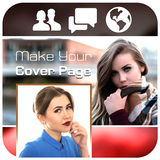 Cover Photo Editor for FB icône