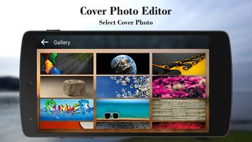 Cover Photo Editor for FB скриншот 1