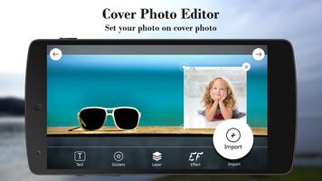 Cover Photo Editor for FB скриншот 2