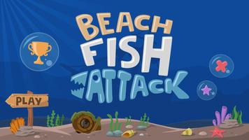 Beach Fish Attack الملصق