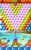 Bubble Beach Frenzy Poster