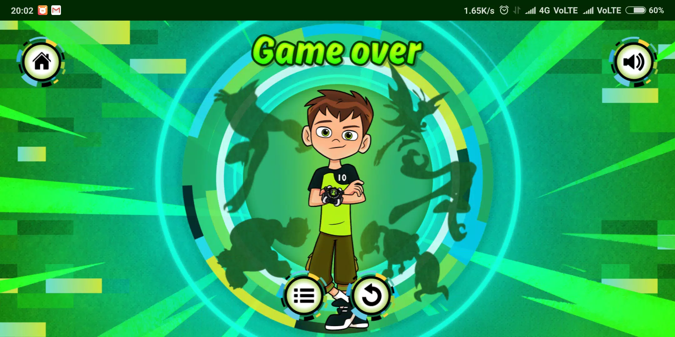 Ben 10 Games, Hero Time App Gameplay