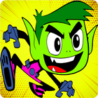 Beast boy Super Jungle Adventure Run 3D Titans Go icono