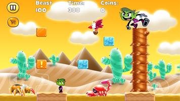 Beast Boy jungle:Titâns Adventures world capture d'écran 1