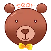 Colorful Cartoon Bear