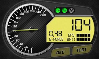 برنامه‌نما Beautiful Speedometer عکس از صفحه