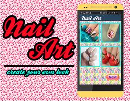 Beauty Nails Tutorial Plakat