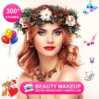 Beauty Makeup - Selfie Makeover Camera Lab capture d'écran 3