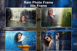 Rain Photo Frame Affiche