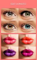 برنامه‌نما Сosmetics - Makeup Beauty Camera عکس از صفحه