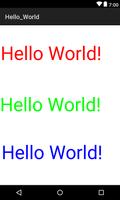 hello world poster