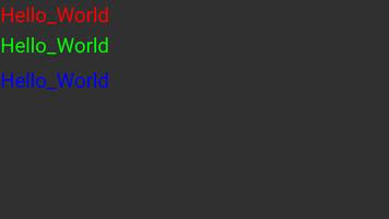 hello world screenshot 2